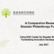Comparative Research on Disaster Philanthropy Fundraising